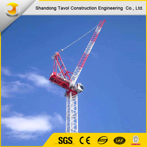 6ton QTD4015 Plumín abatible Equipo De Grúa Torre para La Construcción - Product Image 3