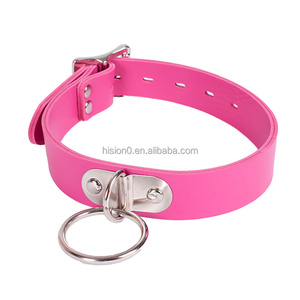 Cou Fétiche Bien Fait Conception <span class=keywords><strong>Simple</strong></span> Flirt En Cuir tour de Cou de Cou de Dames Collier De Retenue - Product Image 5