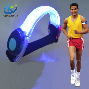 En gros Élastique Sport PVC Réfléchissant LED Brassard <span class=keywords><strong>de</strong></span> Sécurité - Product Image 4