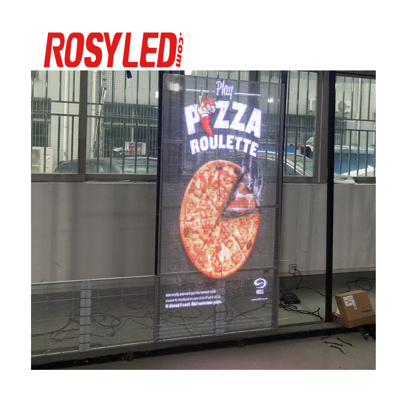 P3.9 7,8 видеореклама, прозрачный светодиодный дисплей, экран Pantalla, панель, пленка, стекло, настенное окно