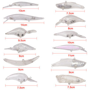 Nuovi Arrivi: Esche <span class=keywords><strong>da</strong></span> <span class=keywords><strong>Pesca</strong></span> Crankbait Non Dipinte, Set <span class=keywords><strong>da</strong></span> 12 Pezzi con Occhi, <span class=keywords><strong>Regalo</strong></span> Ideale - Product Image 2