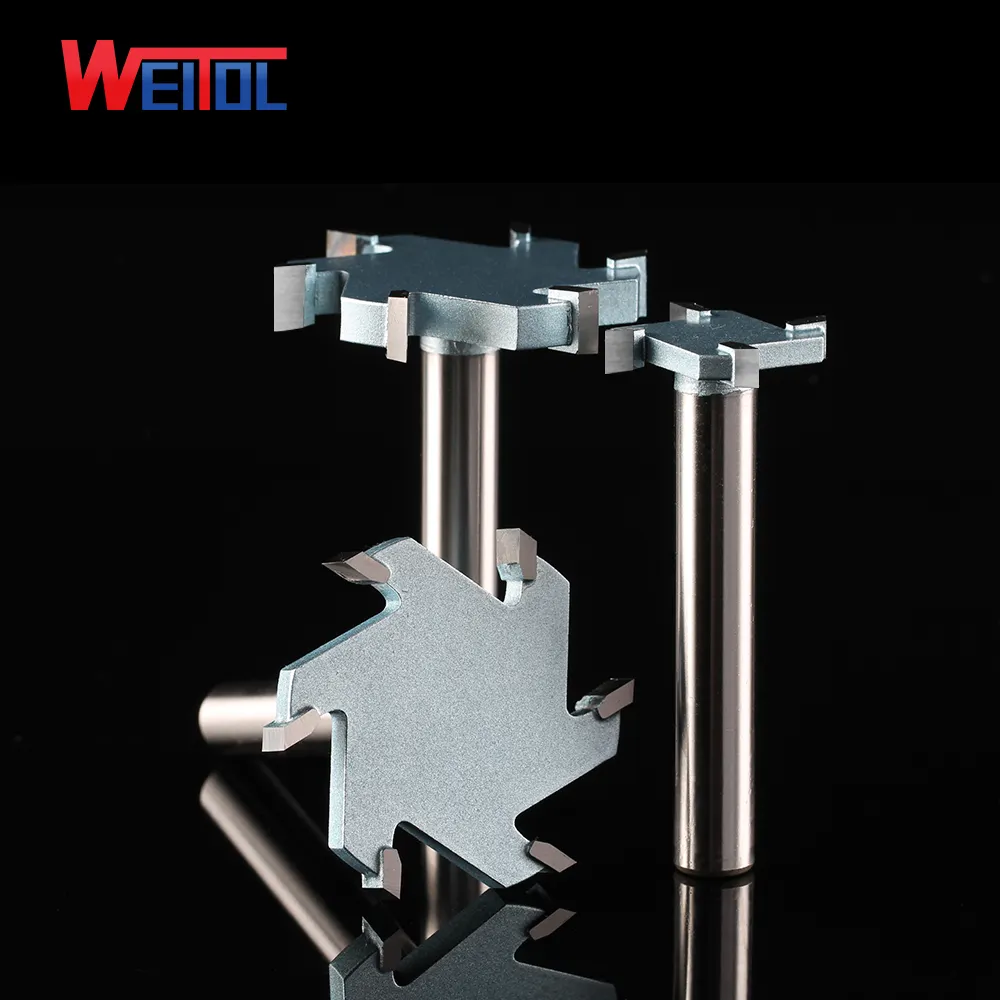 WeiTol grooving tools woodworking tools electric wood router bits Technical Lengthen T Slotting Bit