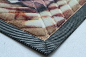 Coloré Plage Conception 3D Polyester Surface En Caoutchouc Tapis De Sol du Garage - Product Image 5