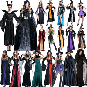 <span class=keywords><strong>Bruja</strong></span> por mayor negro por encargo traje de halloween - Product Image 3