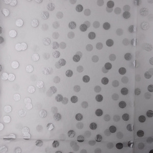 Gold <strong>Silver</strong> Polka Dots Tissue <strong>Wrapping</strong> <strong>Paper</strong> 50x70 cm 17gsm Metallic Dots Craft <strong>Paper</strong> for Gift <strong>Wrapping</strong> and Decoupage - Product Image 5