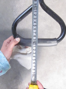 عربة أطفال للشاطئ والحدائق من الفولاذ بمقبض طويل قابلة للطي بأربع عجلات OEM عربة يدوية قابلة للتخصيص لأدوات التخزين الذهبية - Product Image 5