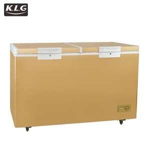 Congélateur de poitrine de grande capacité, 20 l 12,6ft3, réfrigérateur à une température, porte ouverte - Product Image 2