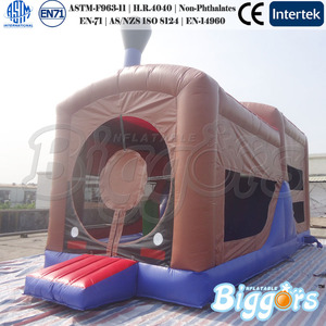 el placer de tren <span class=keywords><strong>casa</strong></span> de brinco inflables para los chiquillos - Product Image 1