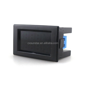 AC200-450V 0-100A Kỹ Thuật Số Vôn Kế Ampe Kế Xanh Màu Xanh HD Màu LED Kép Hiển Thị Điện Áp + CT Cuộn Dây - Product Image 5