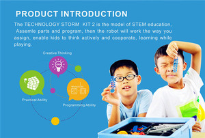 Tham Gia Robot Mã Hóa Cho Thanh Thiếu Niên Robot EV3 Mindstorm, Bộ Robot Cơ Học - Product Image 4