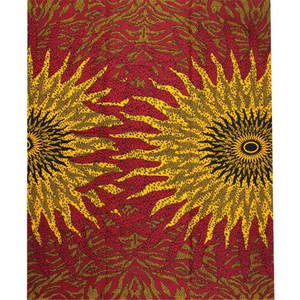 H & D Top 10 de Haute Qualité En Gros Pas Cher Bloc De Cire Africain Impression Mousseline de Soie Tissu Avec Des Mots - Product Image 4