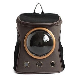 Dễ Thương Không Thấm Nước Canvas Pet Capsule Phi Hành Gia Mèo Túi Chó Ba Lô Carrier - Product Image 2