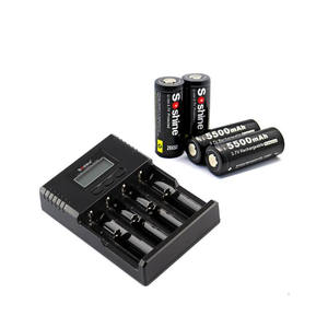 <span class=keywords><strong>2</strong></span> Pz Soshine 3.7 V 5500 mAh 26650 Batteria Protetta 26650 Ricaricabile Li-Ion Cellulare con Cassa Del Supporto Della Batteria - Product Image 4