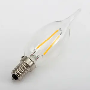 C35 אדיסון LED נימה הנורה אור E27/E14 2w 4w 6w נר אור אדיסון אור הנורה led נימה מנורת C35 נימה מנורה