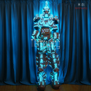 Lập trình đầy đủ <span class=keywords><strong>m</strong></span>àu sắc LED Cyborg trang phục với sàn cho hiệu suất sân khấu - Product Image 6