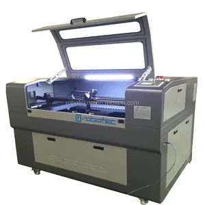 Robotec 6040 Hoge Snelheid Laser Graveermachine, Mini Cnc Laser Ondersteuning Met Ccd