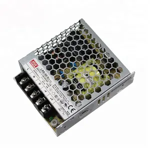 Mean Well-interruptor de alimentación LRS-50-24 para tiras LED, 50W, 24V, 0-2a, SMPS