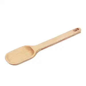 Hộ Gia Đình Thân Thiện Với Môi Trường Maple Wood Coffee Scoop Và Lưu Trữ Spoon Với Bag Clip