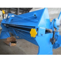 Machine à plier la plaque manuelle avec frein à poêle, pliage manuel, pour feuille métallique, en fer, série JG67