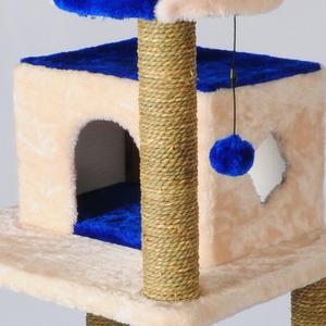 Tiragraffi per Gatti XXL Personalizzato con Postazione per Arrampicata, Grande Tiragraffi in Tessuto Sisal, Cuccia Sostenibile per Gatti - Product Image 2