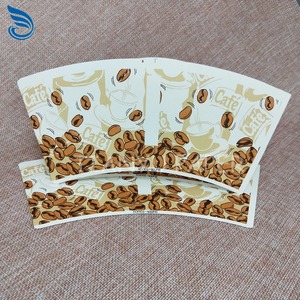 6 oz encargo buen precio impresión flexográfica fan taza de papel/taza de hojas de papel - Product Image 4