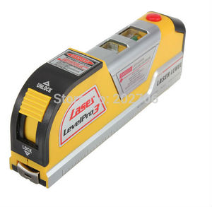 Niveau laser, aligneur, horizon, ligne transversale verticale, ruban à mesurer, règle, niveau laser - Product Image 6
