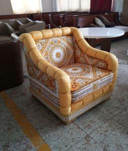 Italie Art Rétro Boucle de Traction Antique Chesterfield Capitonné Rembourré En Tissu Canapé Ensemble Personnalisé Conçu BF08-10026A - Product Image 4