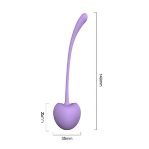 ลูกบอลออกกำลังกายสะโพกคู่น่ารักลูกบอลซิลิโคน chochn ของเล่นทางเพศลูกบอล Cherry benwa Kegel สำหรับผู้หญิง - Product Image 2