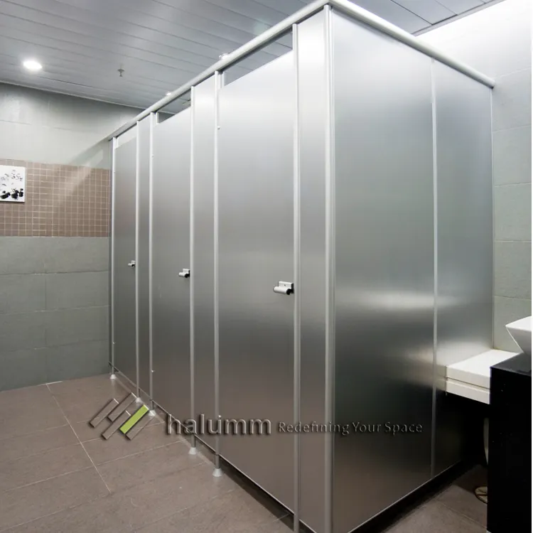 Public Toilet Cubicle Partition Systems