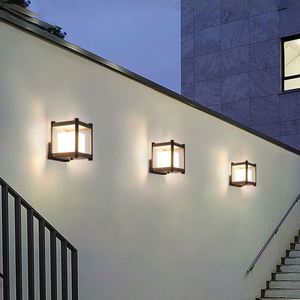 Lámpara de pared al aire libre moderno minimalista de <span class=keywords><strong>la</strong></span> pared de <span class=keywords><strong>la</strong></span> lámpara impermeable Luz de jardín corredor pasillo balcón colgante terraza al aire libre - Product Image 5