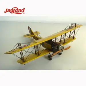 1918黄色Curtiss “JN-4” 收藏模型1:18比例