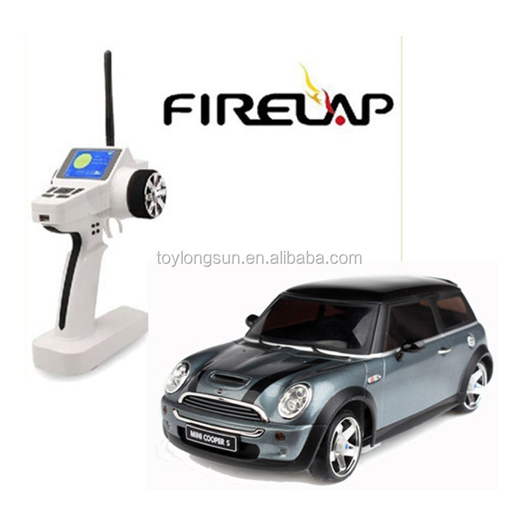 Mini Cooper RC Car 4WD Firelap - Metal Radio Control Toy with USB
