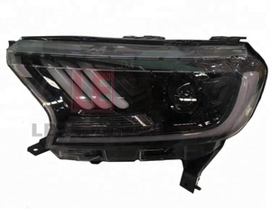 4X4 LE-STAR ไฟโปรเจกเตอร์ LED ไฟหน้า6000K ชิปขาวสูง/ต่ำสำหรับ2014 + สำหรับ <span class=keywords><strong>Ford</strong></span> Ranger <span class=keywords><strong>Mustang</strong></span> ของแท้ - Product Image 3