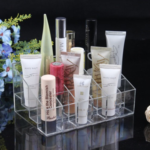 Modern Acrylic Eco-friendly for Cosmetic Storage Display Box for Desktop Countertop <b>with</b> Dresser and Finishing Shelf - Product Image 5