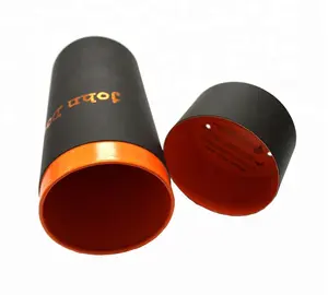 Hersteller Entwerfen Sie Ihre eigene kostenlose Probe Öko Weinglas flasche Verpackung Papier Zylinder Box Rundrohr