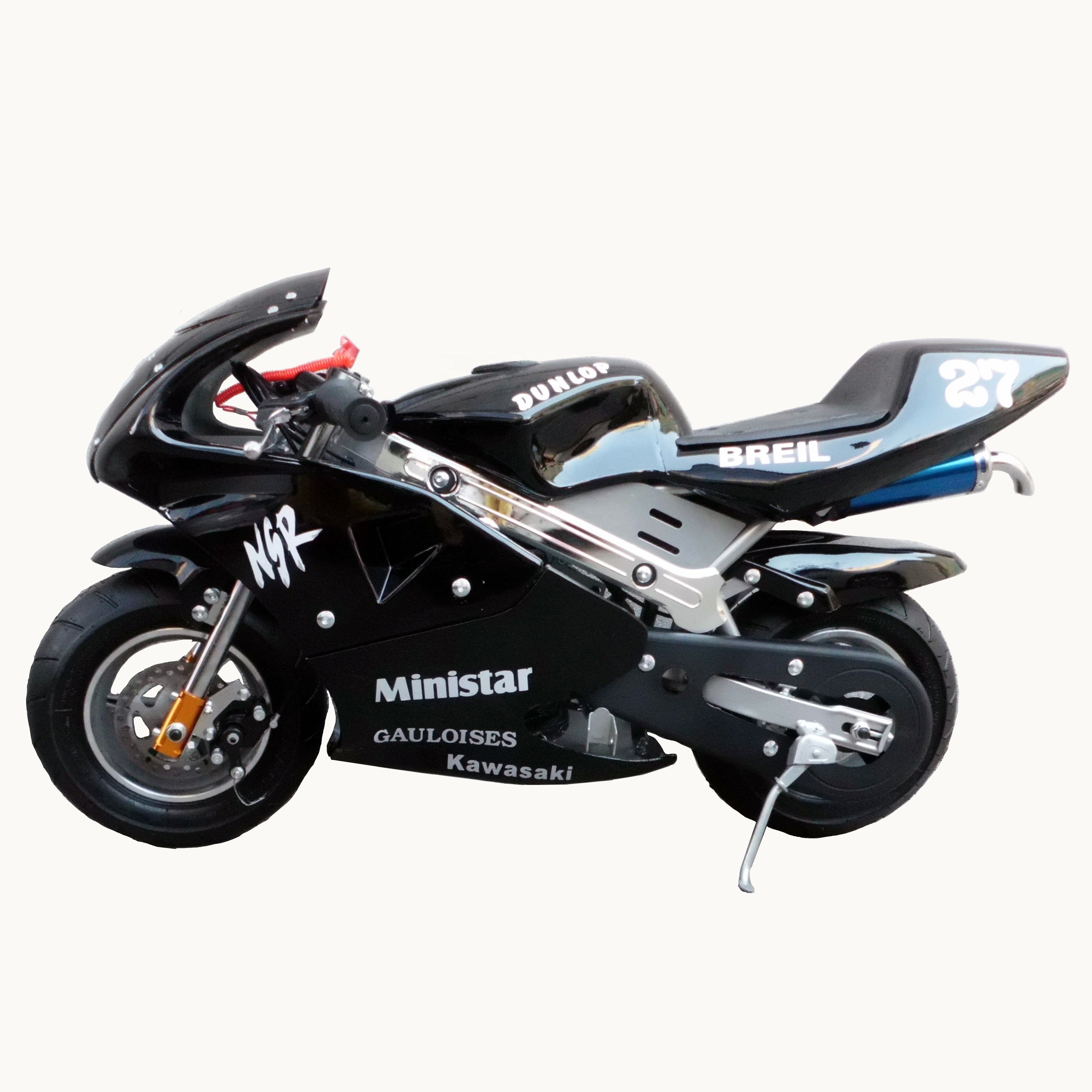 Honda Minimoto Mini Kawasaki Electric Pocket Bike 1000 Watt Mini