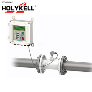 Holykell工場壁掛けクランプ排水超音波流量計価格