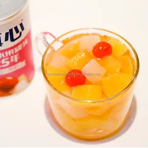 Tin Can Package Canned Mixed Cocktail / Mixer Fruit in Syrup