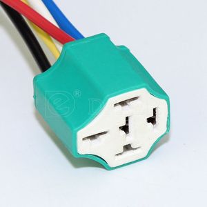 ซ็อกเก็ตรีเลย์รถยนต์แบบ5PIN พร้อมสายไฟหลากสี18AWG 5เส้น - Product Image 4