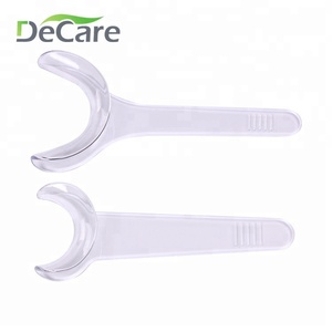 Rétracteur buccal transparent en T avec crochet latéral ouvert pour dentistes - Product Image 2