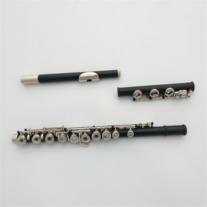 Flûte en Do en Électrum Métallique, Instruments de Musique Occidentaux, avec 17 Touches, à Vendre - Product Image 4