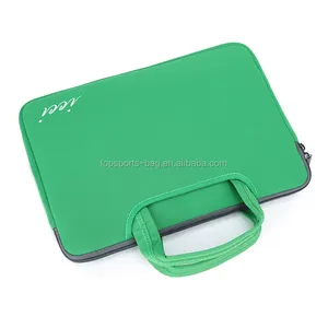 Pochette pour ordinateur portable en néoprène avec poignée de transport pour ordinateur portable avec petite poche pour Macbook