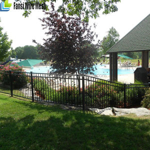 6ft Hoạt Động Onyx Phong Cách Hàng Rào Trong Một Sân Sau Nhà Phân Phối Cần Thiết Wrought Sắt Lan Can Hàng Rào Panels - Product Image 4