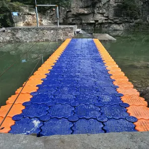 Piattaforma di pontile galleggiante per pontile galleggiante in plastica di alta qualità