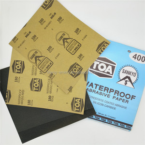 กระดาษทรายซิลิคอนคาร์ไบด์กันน้ำของไทย <span class=keywords><strong>TOA</strong></span> จากโรงงานจีน - Product Image 3