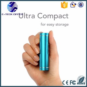 Rond type jetable powerbank 2600 mah pour promotion made in China - Product Image 2