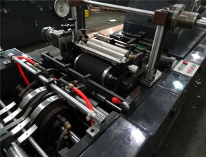 ZF266 W + D 다기능 자동 우편물 은행 봉투 제작 기계 창 플랩 구밍 필 & 씰