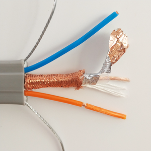 Expédition rapide, câble plat flexible RG59 personnalisé, câble d'ascenseur Cat 6 pour caméra CCTV - Product Image 2