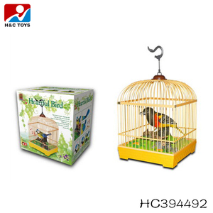 EN71 Đồ chơi vòng lồng điều khiển âm thanh Chim Đồ chơi con vẹt cho trẻ em - Product Image 4