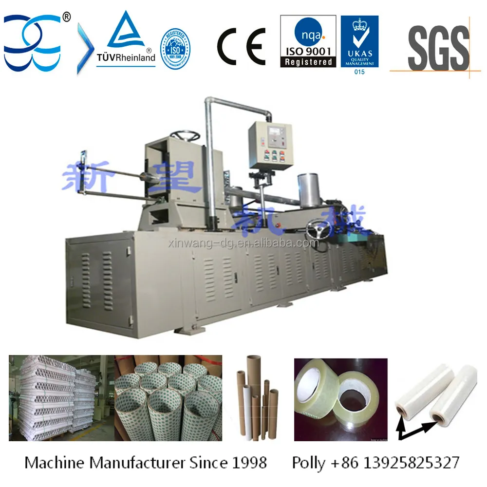 Automatic Spiral Cardboard Paper Tube Core Making Machine Winding Machine Production Machines